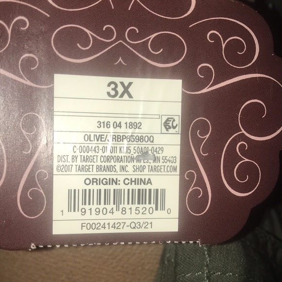 Knox Rose Green Women’s Pants - Picture 4 of 5